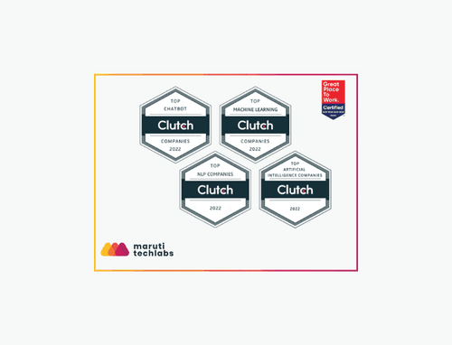 Maruti Techlabs Recognized Among Top B2B IT Companies 2022 by Clutch